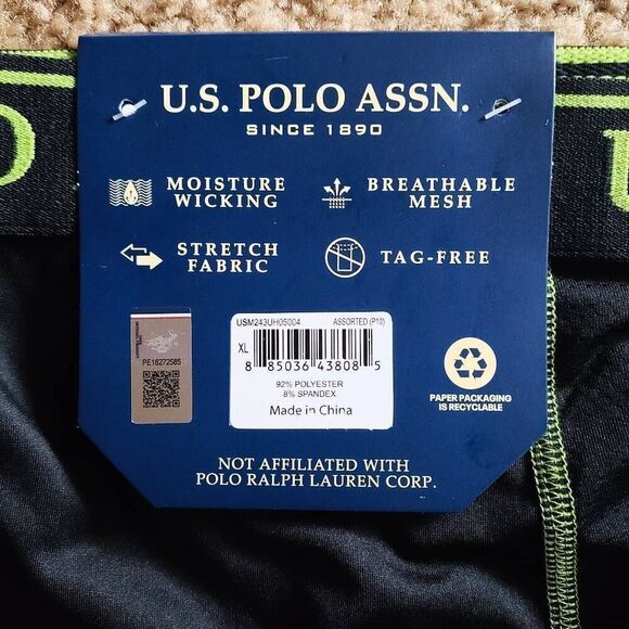 U.S Polo Assn. Boxer Briefs 2 Pack -J - Picture 4 of 4